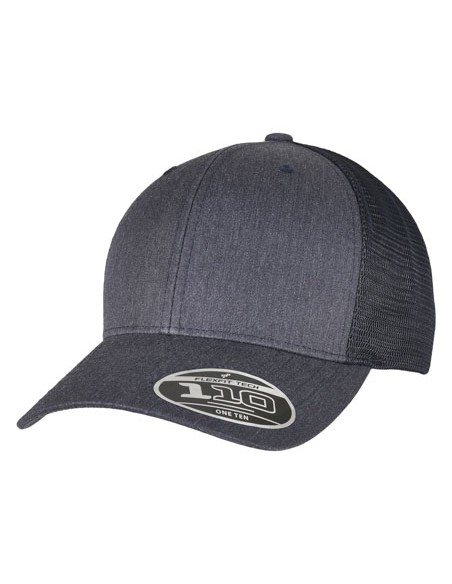 FLE-110PT-110 Flexfit Melange Trucker Cap 2